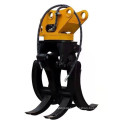 excavator hydraulic rotating grab mini excavator